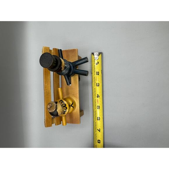 Japan Cork Screw Man Woman Bench Barware Wooden Bottle Opener Folk Art READ - Picture 11 of 12